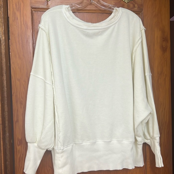 NWOT FREE PEOPLE CAMDEN GRAPHIC SWEATSHIRT - Picture 6 of 7